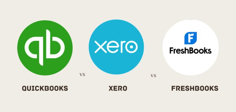 quickbooks vs xero vs freshbooks